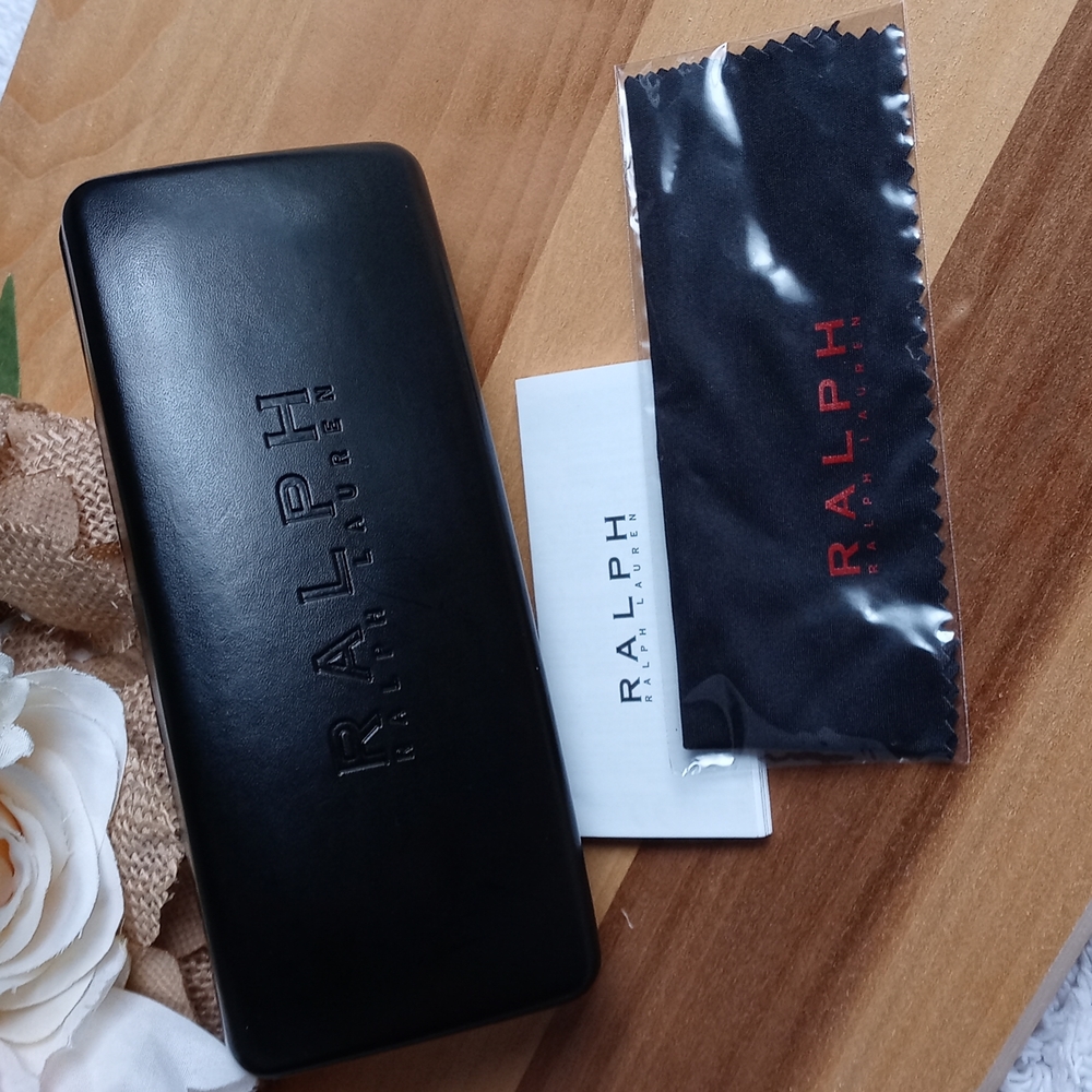 Ralph Lauren black sunglass case